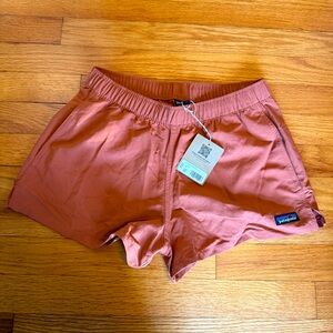NWT Patagonia Barely Baggies Burl Red XS